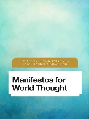 cover image of Manifestos for World Thought
